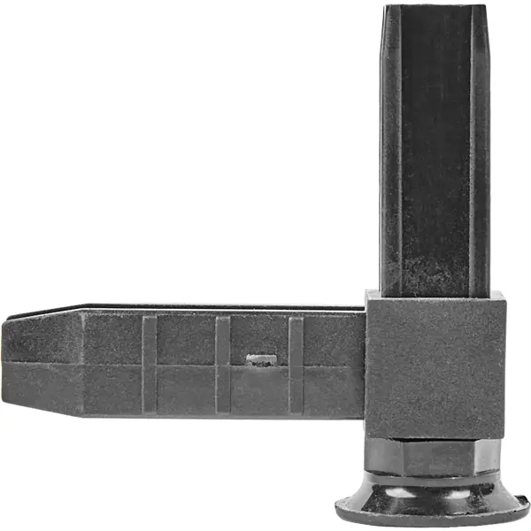 Коннектор 2 Лофт с регулируемой опорой пластик черный