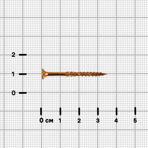 Шуруп конструкционный для деревянного домостроения 3x35 360 шт