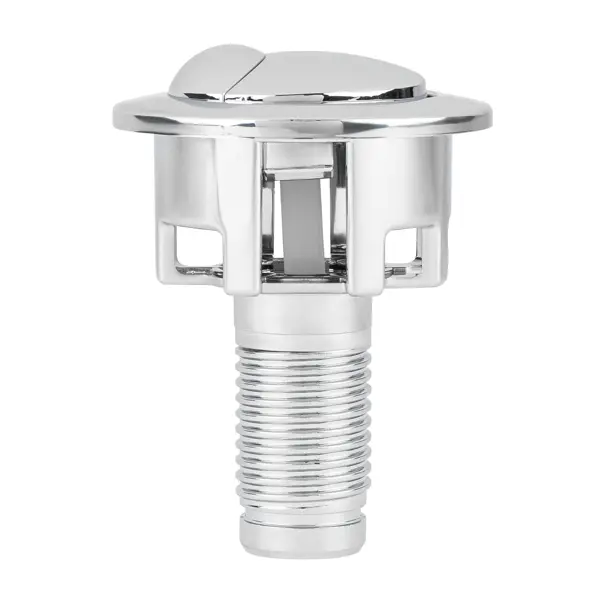 Кнопка смыва для бачка унитаза двойная MONLID хром