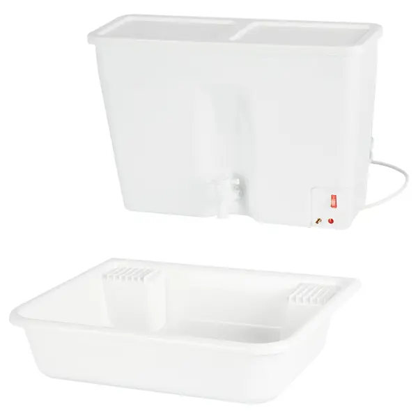 Водонагреватель наливной с раковиной ДТРД 17 л пластиковый бак