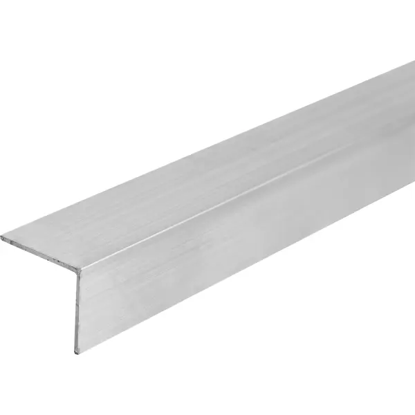 Профиль L-образный алюминий 20x20x1x2700 мм серый