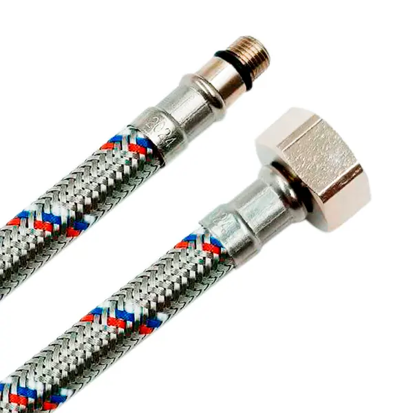Гибкая подводка для смесителя Ростерм 1/2"xM10-15 гайка - штуцер 50 см