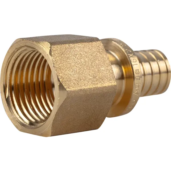 Переходник Pro Aqua 1/2"x16 мм ВР латунь AX1801612