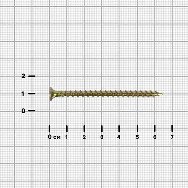 Саморезы по дереву DILWIS оцинкованные 4.2x65 мм 10 шт.