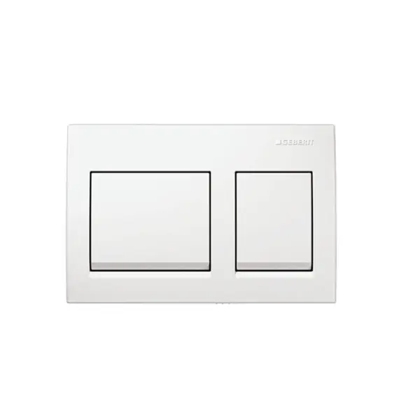 Панель смыва Geberit Alpha 35 пластиковая цвет белый