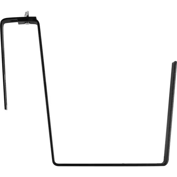 Крепление для балконного ящика металл черный 2.2x31.1x24.5 см