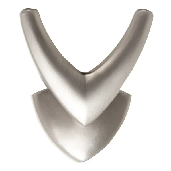 Крючок мебельный Ajax MB-LM/K-003 цвет матовый никель