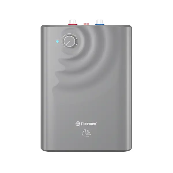 Накопительный водонагреватель электрический 15 л Thermex Atis 15 U 2.5 кВт нержавеющая сталь мокрый ТЭН