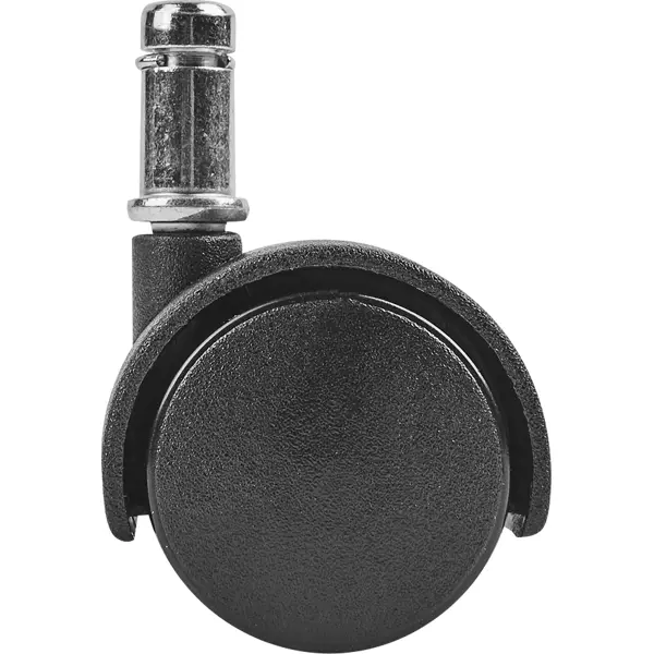 Колесо поворотное Standers без тормоза со втулкой для мягкого пола 40 мм максимальная нагрузка 15 кг цвет чёрный