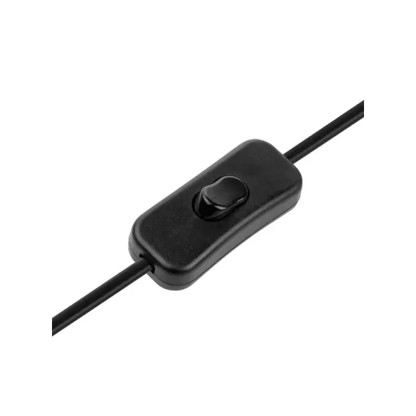 Кабель с переключателем TDM Electric 1.8 м черный