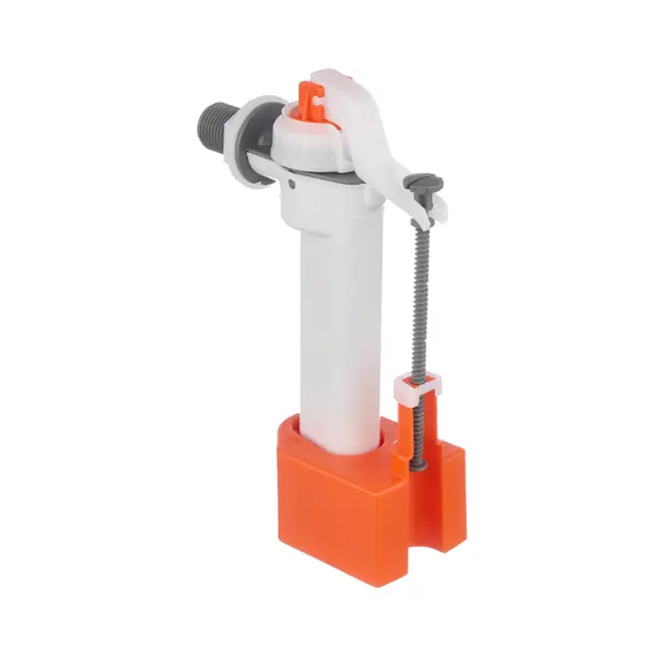 Комплект арматуры для бачка унитаза MONLID боковое подключение 1/2" кнопка 2 режима хром