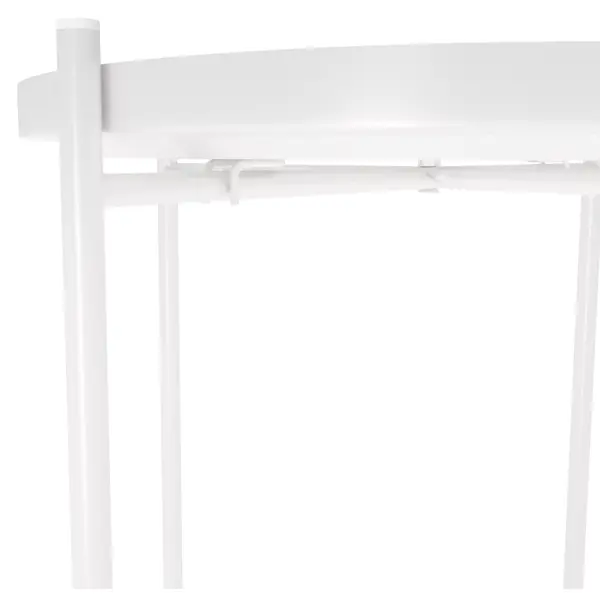 Столик кофейный Sheffilton Eva 37.6x37.6x52 см цвет белый