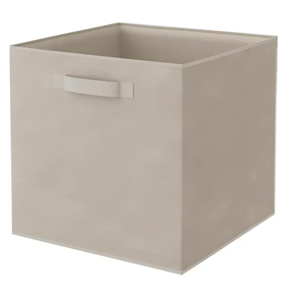 Короб Spaceo KUB Trench 31x31x31 см 29.7 л полиэстер цвет платиновый