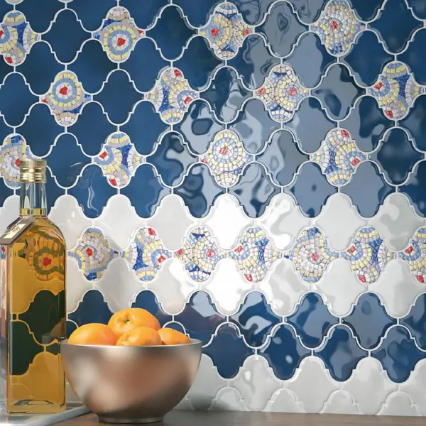 Декор настенный Kerama Marazzi Majolica Gaudi 6.5x6.5 см разноцветный