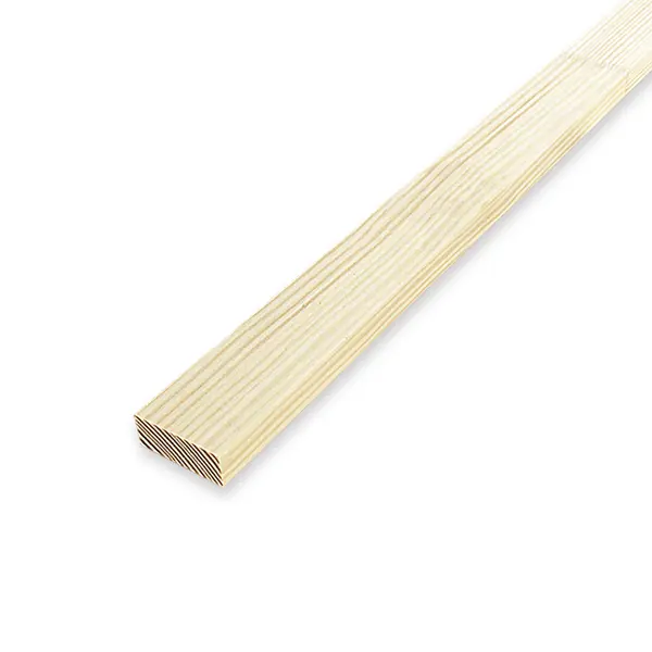 Декоративный брусок сращенный 11x29x2200 мм хвоя сорт Экстра прямой