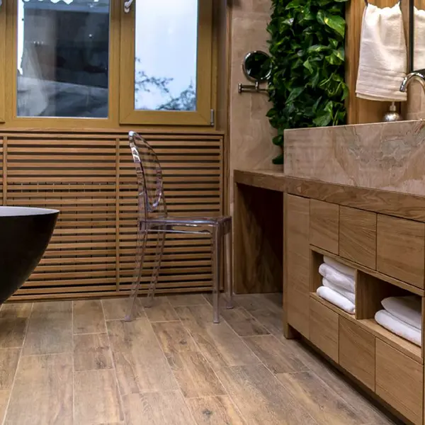 Керамогранит Estima Sun Deck SU01 19.4x120x1 см 1.63 м² матовый цвет бежевый
