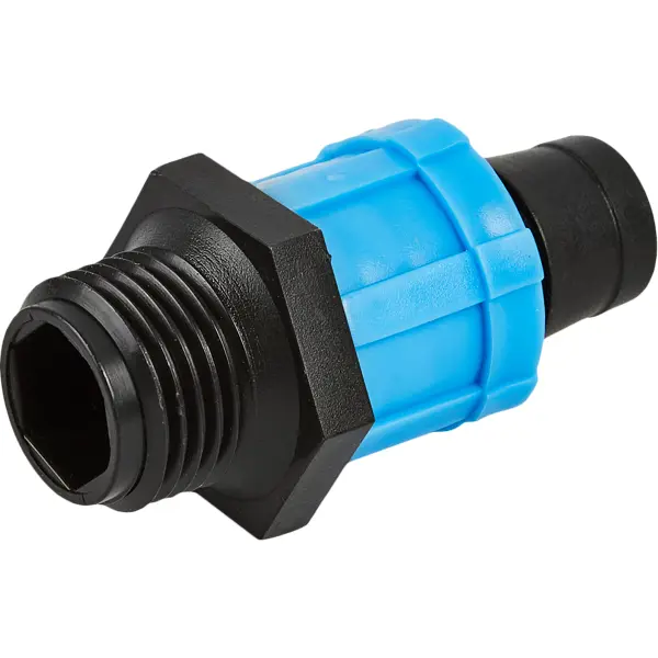 Адаптер для капельной ленты BOUTTE, 1/2" 2 шт.