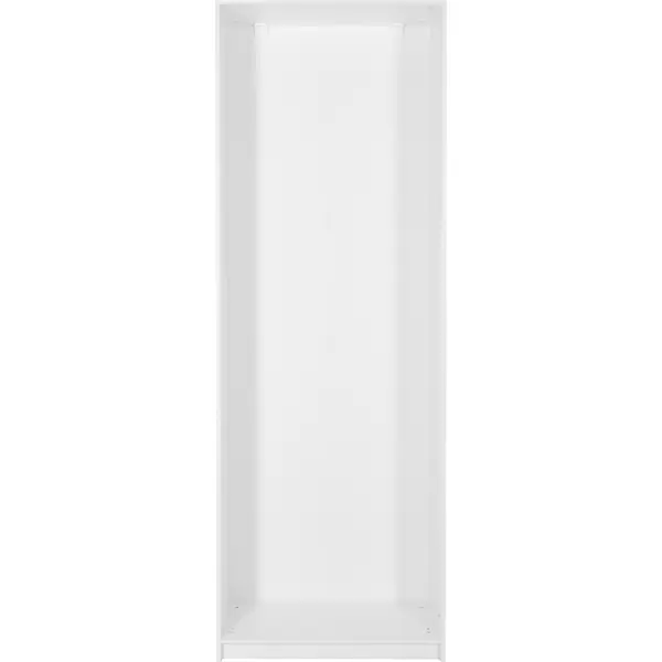 Каркас шкафа Лион 80x232.2x54.5 см ЛДСП цвет белый с петлями