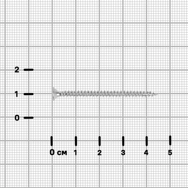 Саморезы универсальные Standers оцинкованные 3x45 на вес