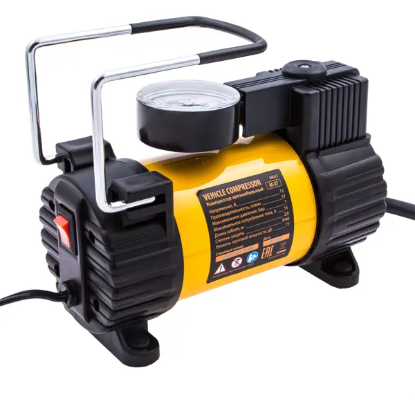 Компрессор автомобильный Denzel AC-37, 37 л/мин