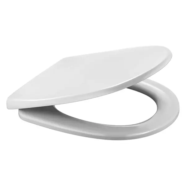 Сиденье для унитаза Hit SO с микролифтом цвет белый