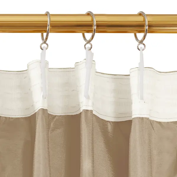 ЛЦ Штора на ленте Tegal 140x260 см цвет бежевый Trench 5