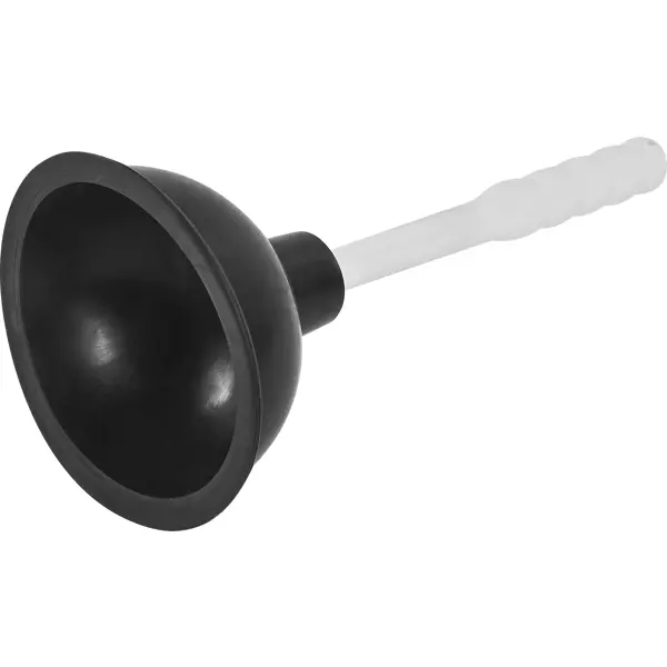 Вантуз ø136 мм цвет белый/черный