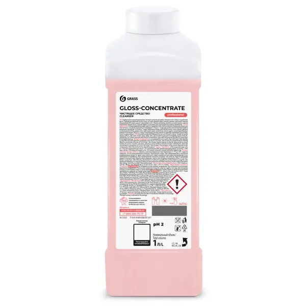 Моющее средство для сантехники Grass Gloss Concentrate 1 л