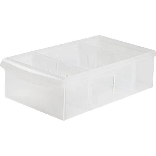 Контейнер Rolly 15x8.7x26.6 см 2.65 л пластик цвет прозрачный