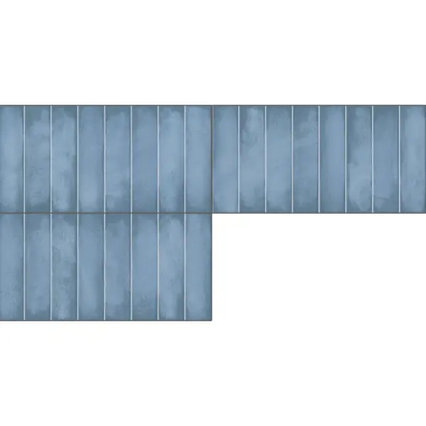 Профиль рифленый Квинтет 20x20x1.5x1200 мм, алюминий, цвет серый