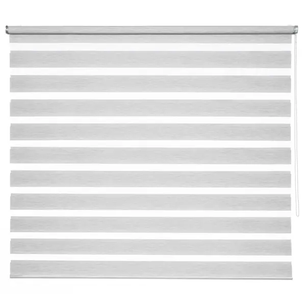 Штора рулонная день-ночь Inspire Moscou 180x175 см серая