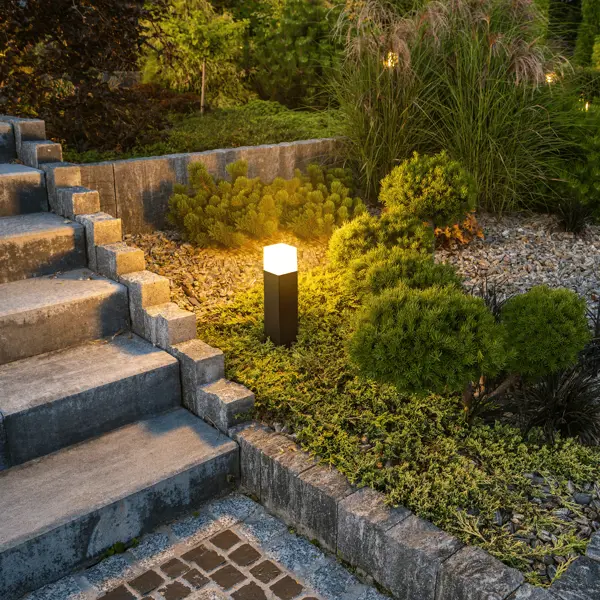 Фонарный столб уличный Apeyron Классика 32.5 см цвет чёрный