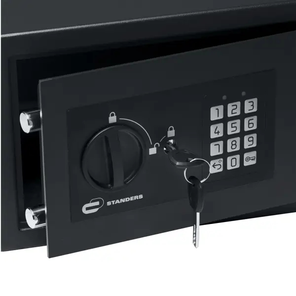 Сейф Standers 20 л электронный замок 43x20x30 см сталь