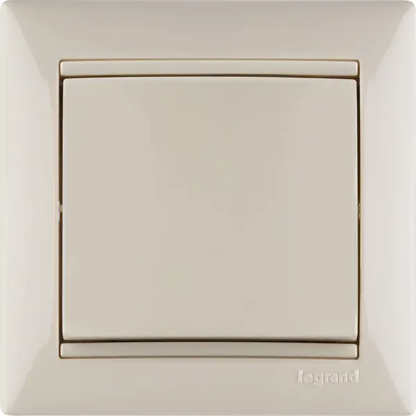 Переключатель одноклавишный - Legrand Valena - 10А 250В схема 6 безвинтовые зажимы - слоновая кость