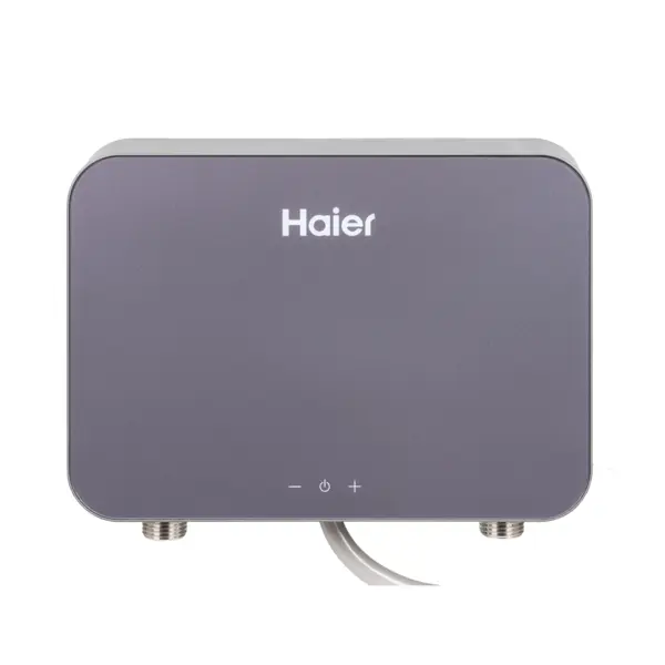 Проточный водонагреватель электрический Haier Smart-EI6 5.7 кВт серый