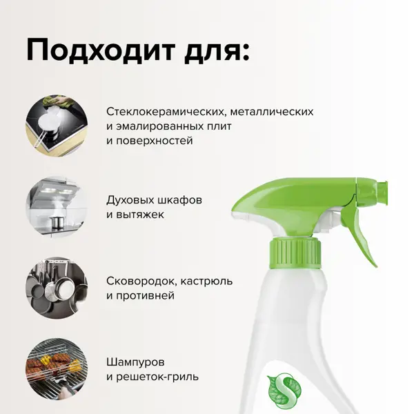 Антижир средство чистящее Synergetic 500 мл