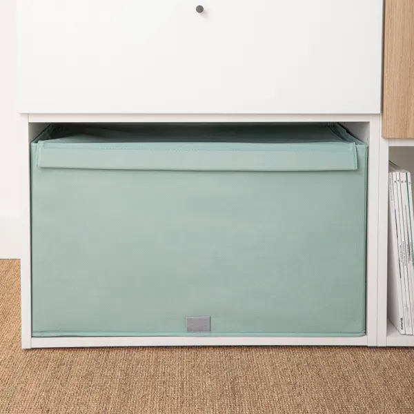 Короб для хранения Spaceo 56x33x36 см полипропилен цвет лагуна