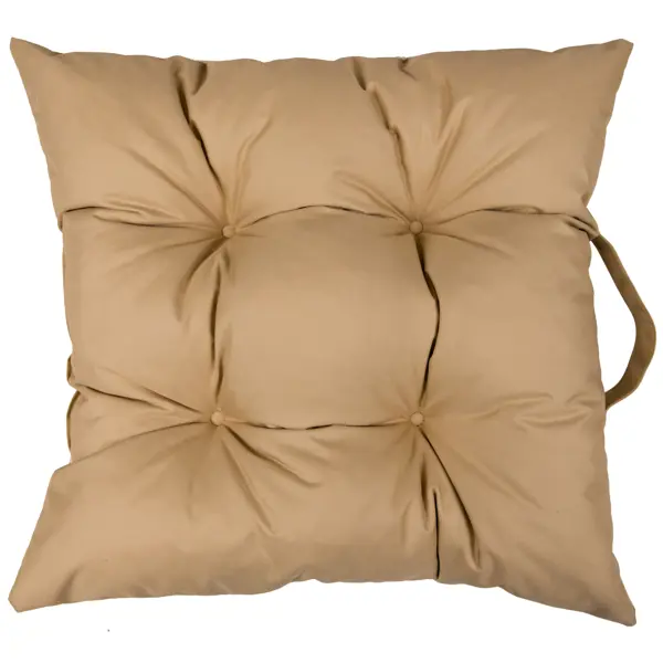Подушка для стула Linen Way Пикник-2 50x50 см цвет бежевый