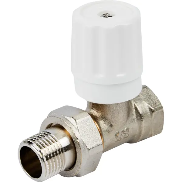 Вентиль для радиатора прямой Спец 1/2" латунь