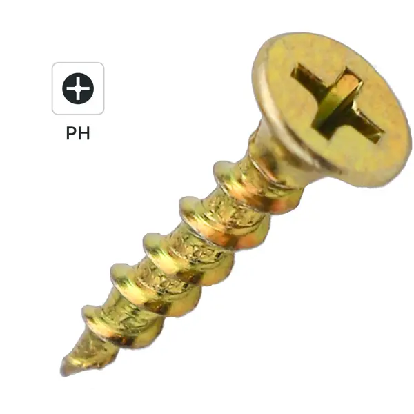 Саморезы по дереву DILWIS оцинкованные 3.5x25 мм 1 кг