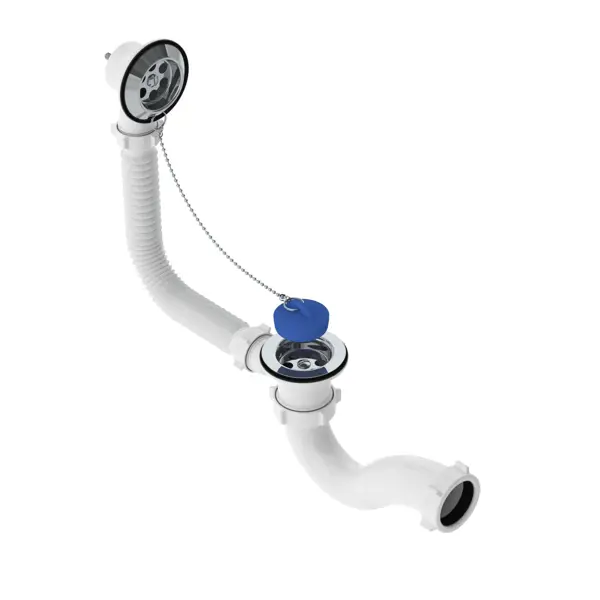 Сифон для ванны 50 мм полипропилен