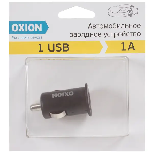 Автомобильное зарядное устройство CAR-101, 1 А, 1 USB