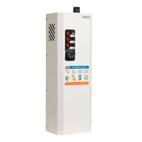 Электрический котел 12 кВт Oasis Eco KN-12 380 В одноконтурный настенный
