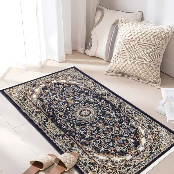 Ковер Анатолия 100x200 см полипропилен 84421_33 цвет синий