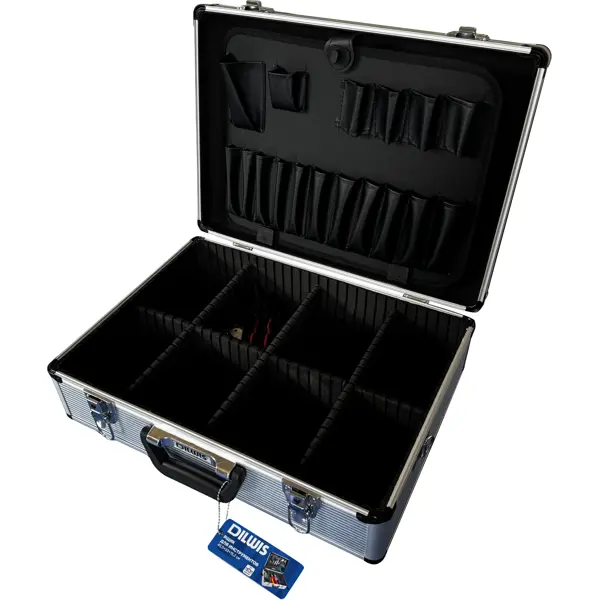 Ящик для инструментов DILWIS LD-FS001 45.5x33x15.2 см, алюминий