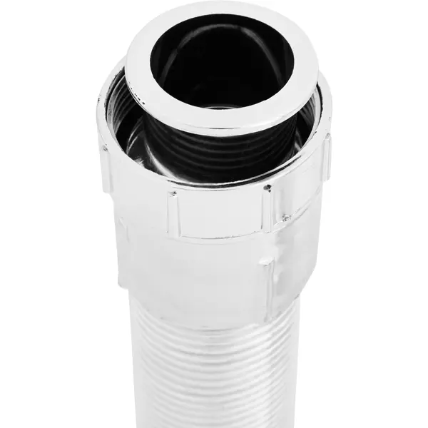 Труба гофрированная Vidage пластик 1 1/4" - 40/50 хром