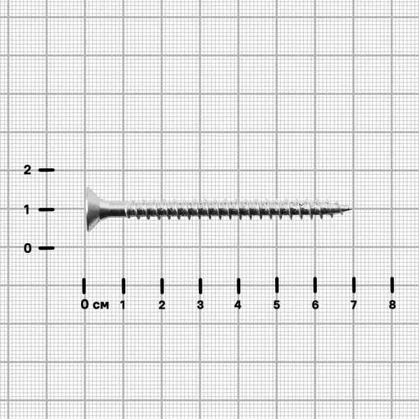 Саморезы универсальные Standers оцинкованные 6x70 8 шт.