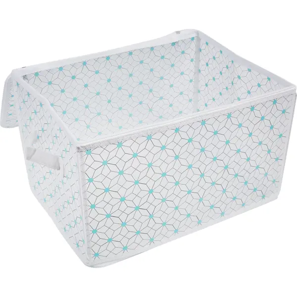 Коробка для хранения с крышкой Handy Home Калейдоскоп 30x25x42 см пластик цвет прозрачный