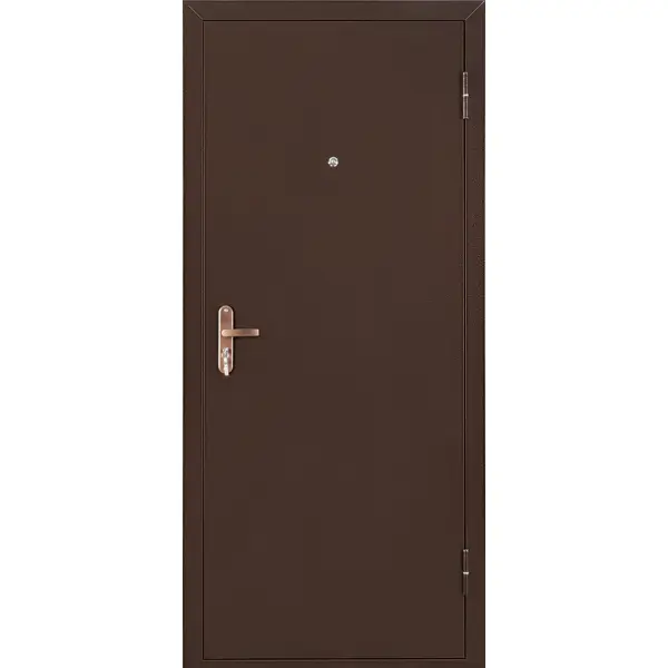Дверь входная металлическая Профи Pro 96x206 см левая антик медь