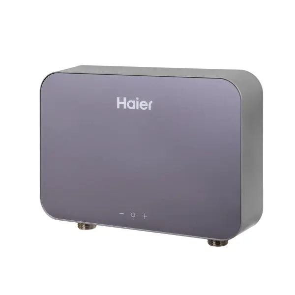 Проточный водонагреватель электрический Haier Smart-EI6 5.7 кВт серый